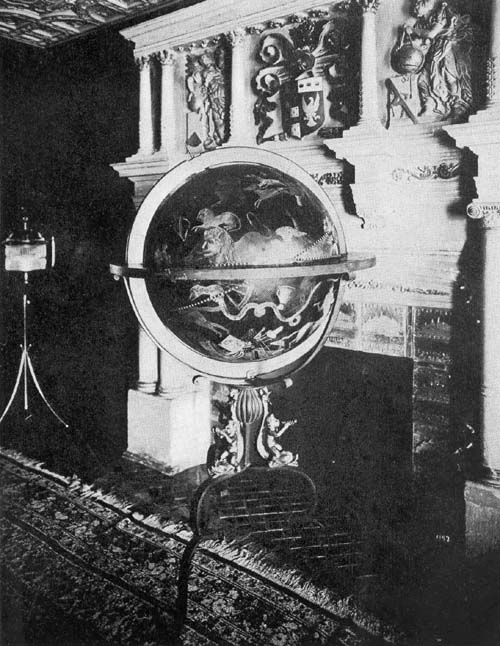 Manuscript Celestial Globe (Moroncelli?),
Late Seventeenth Century.