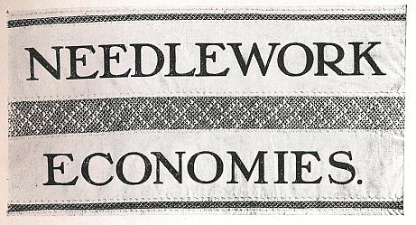 NEEDLEWORK ECONOMIES