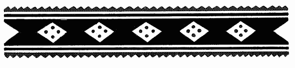 Fig. 283—Parallel lines of different width; marginal serrate