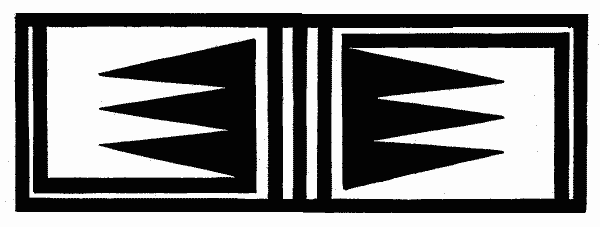 Fig. 353—Infolded triangles