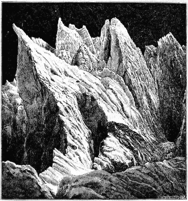 ICE-PINNACLES ON THE MER DE GLACE.