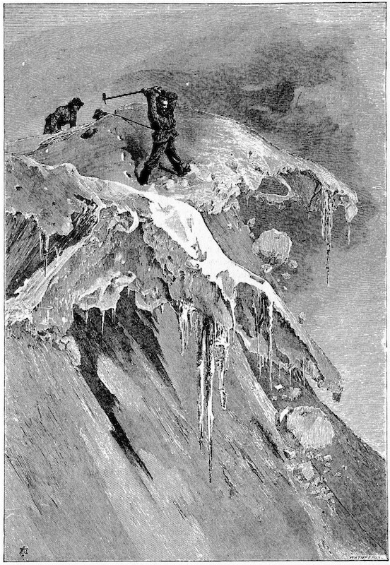 THE SUMMIT OF THE MOMING PASS IN 1861.
